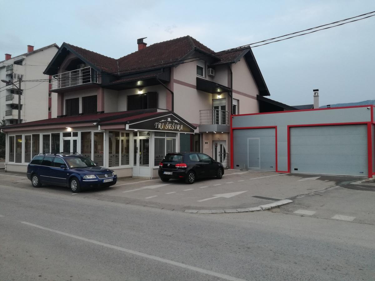 Tri Sesira Ljubovija Otel Dış mekan fotoğraf